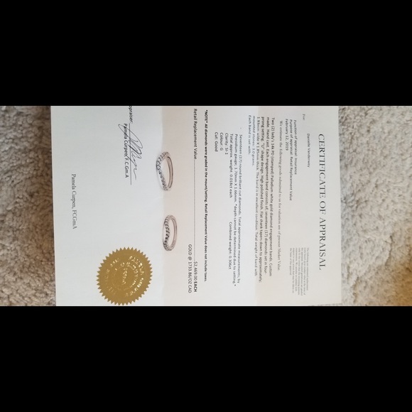 Wedding ring set - Picture 5 of 5